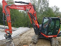 Kubota KX 080-4 - 8,4t - 4,6m Grabtiefe - Verstellausleger