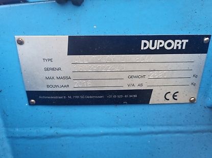 Duport Alltrack DW 8840 zodenbemester