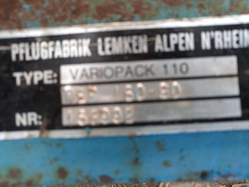 Lemken Vario Pack 90er Rahmen