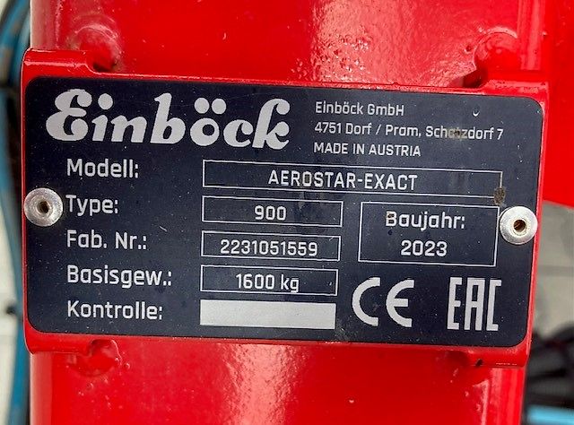 Einböck AEROSTAR-EXACT 900