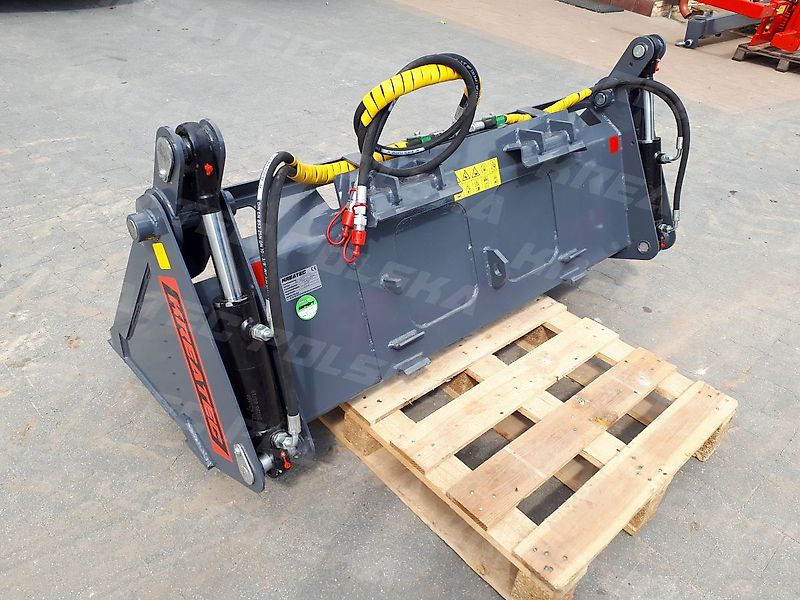 KREATEC Schaufel 4in1 S /Klappschaufel 0,9-1,8m mit Hardox