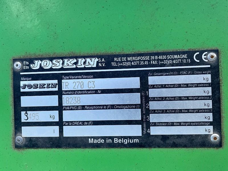 Joskin TR 270 C3
