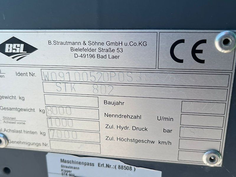 Strautmann STK 802