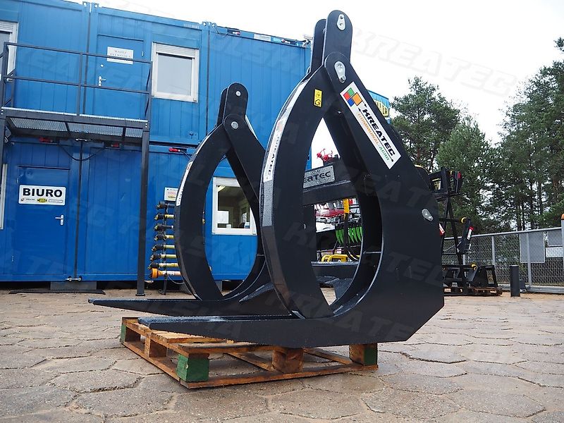 KREATEC Poltergabel doppelt / Forstgreifer/Holzzange