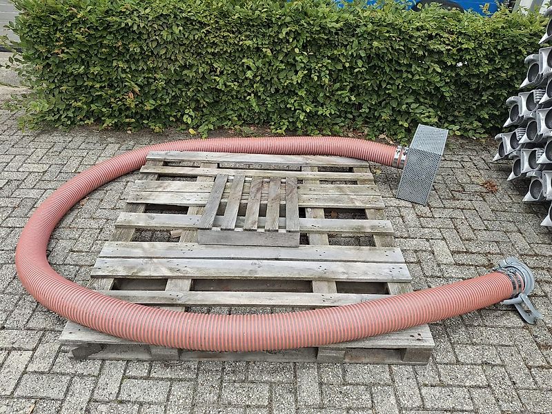 Bauer 5" zuigslang 6 meter met zuigkorf en Bauer 133 vaderdeel