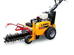 Grabenfräse, Schlitzfräse, Drainagefräse LASKI TR-60 Hydro mit Fahrantrieb