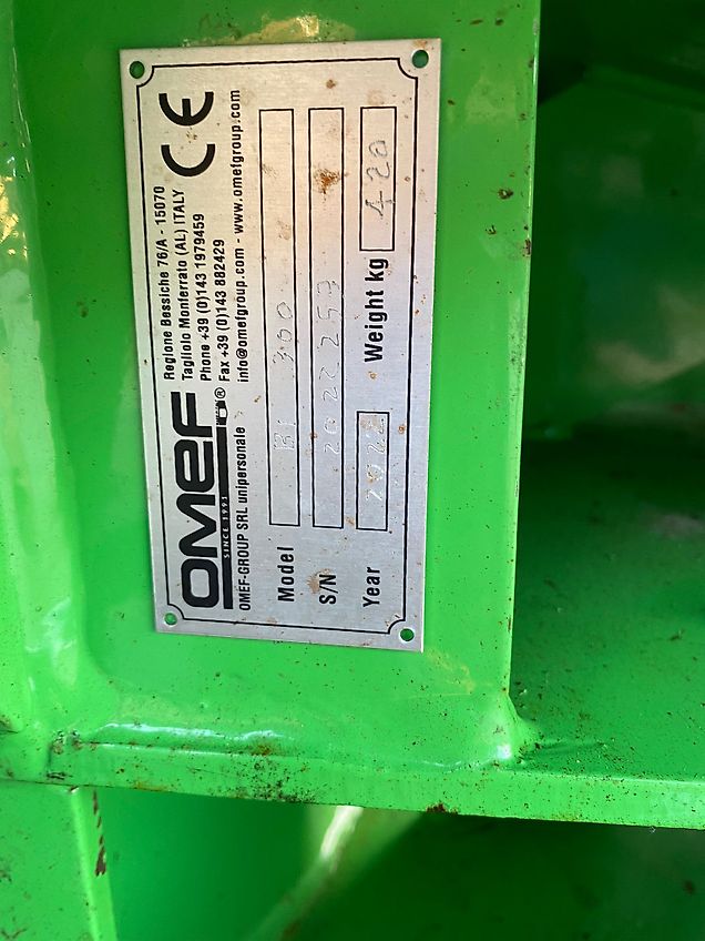 OMEF BI300 Fällgreifer o. Sammeleinheit