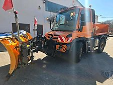 Unimog 218 U218 Mercedes-Benz 405 Schmidt Schneepflug Gmeiner Salzstreuer Yedi Winterdienst