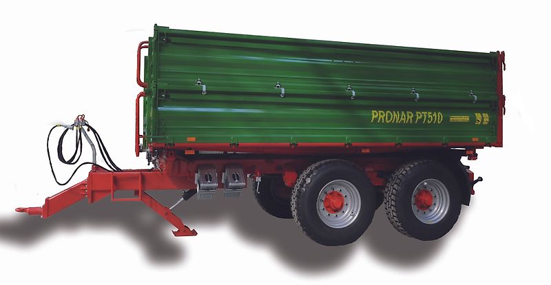 Pronar Tandemdreiseitenkipper PT 510, 14,2 to, Palettenbreite, NEU