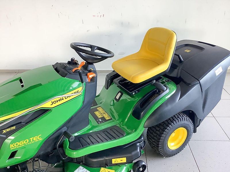 John Deere X167R m. Tielbürger tk520