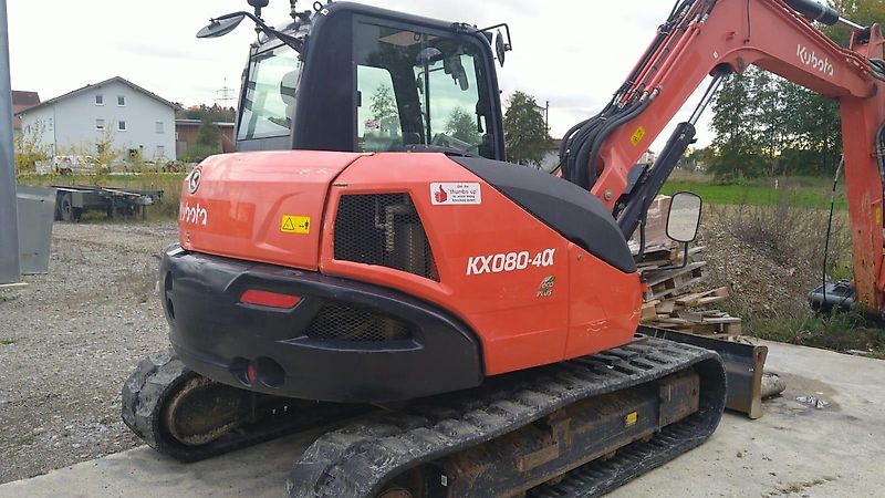 Kubota KX080/4