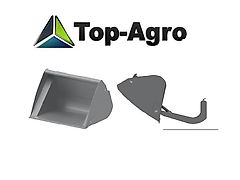 Top-Agro DIREKT VOM HERSTELLER  EU-Qualitat Hochkippschaufel Maxi HKSM 1,6M bis 2,5M !!NEU!!