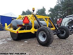 KMZ Wiesenwalze mit Fahrgestell 2-Zyl. 2,5-3,0m / meadow roller