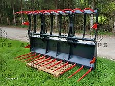 AMPS Krokodyl II-Siłownikowy Zęby Kute/ KROKODOILGEBISS 2-ZYLINDER