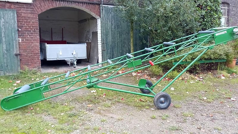 Takraf Förderband Gurtförderband Hackschnitzel Pellets Kaminholz Gemüse