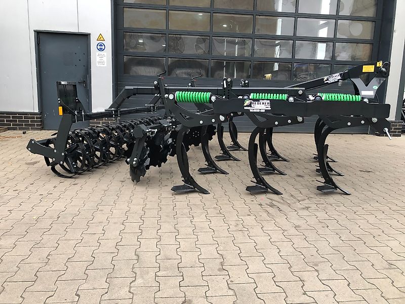 Agroland Mulchgrubber Flügelschare Federstahlwalze LED-Beleuchtung 3m
