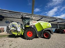 Claas Jaguar 860, V8 Quantimeter Stop Rock Autofilll