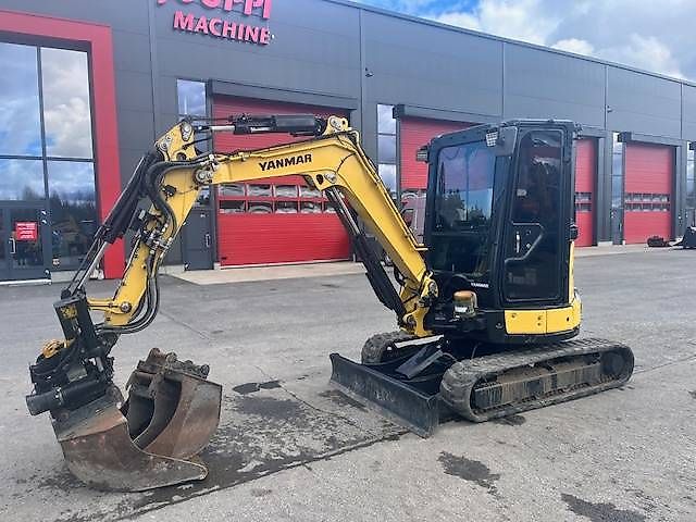 Yanmar Vio 33 U / Tiltti, 3 kauhaa, Rasvari!