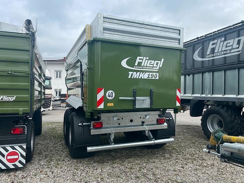 Fliegl TMK 190 FOX Muldenkipper, Kipper Anhänger Traktor