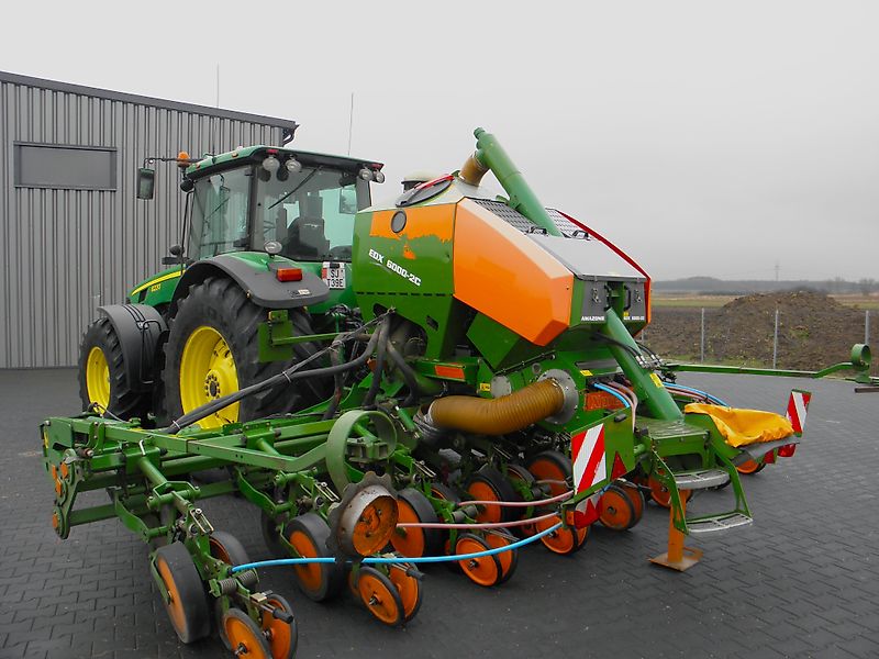 Amazone EDX 6000-2C Xpress 8 rzedowy, Nie Malowany, Stan Bardzo Dobry