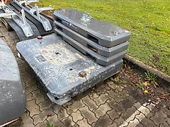 Claas Ballastierungskonzept XERION 2.200kg Gewicht