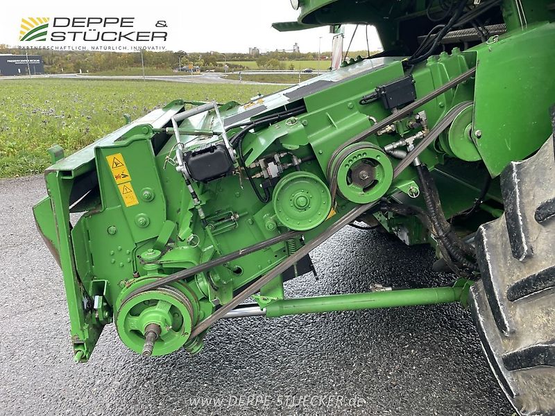 John Deere T560 HillMaster mit 620R und Rapstisch