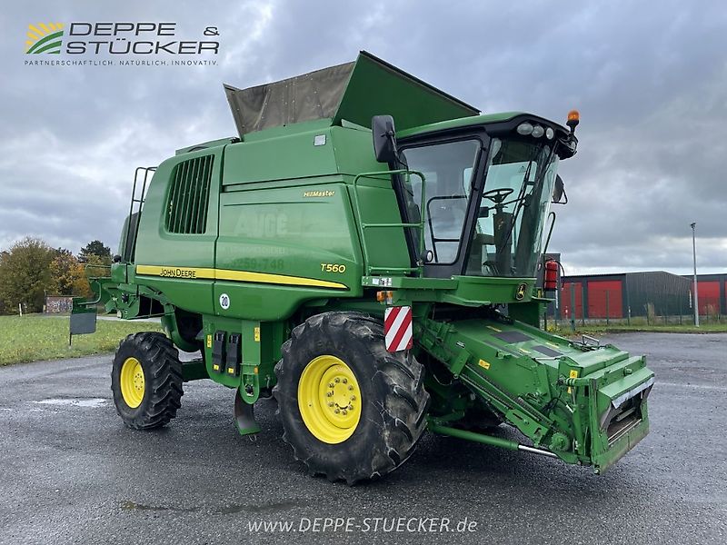 John Deere T560 HillMaster mit 620R und Rapstisch