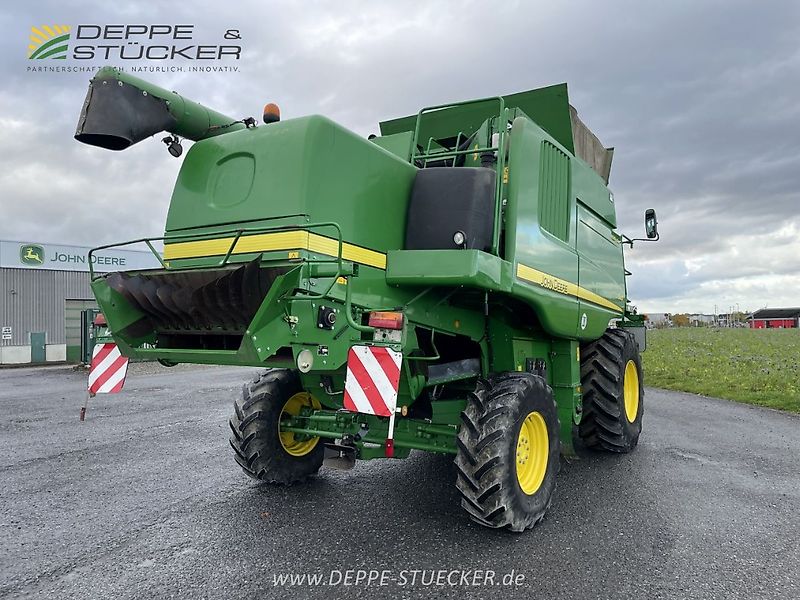 John Deere T560 HillMaster mit 620R und Rapstisch