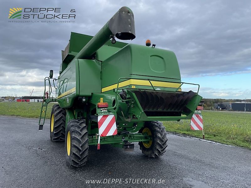 John Deere T560 HillMaster mit 620R und Rapstisch