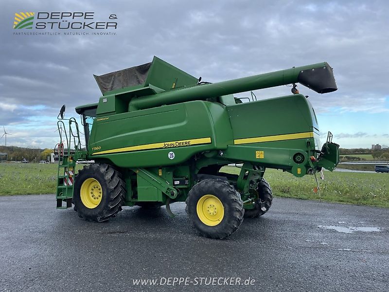 John Deere T560 HillMaster mit 620R und Rapstisch