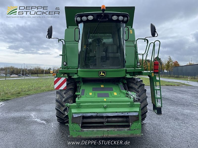 John Deere T560 HillMaster mit 620R und Rapstisch