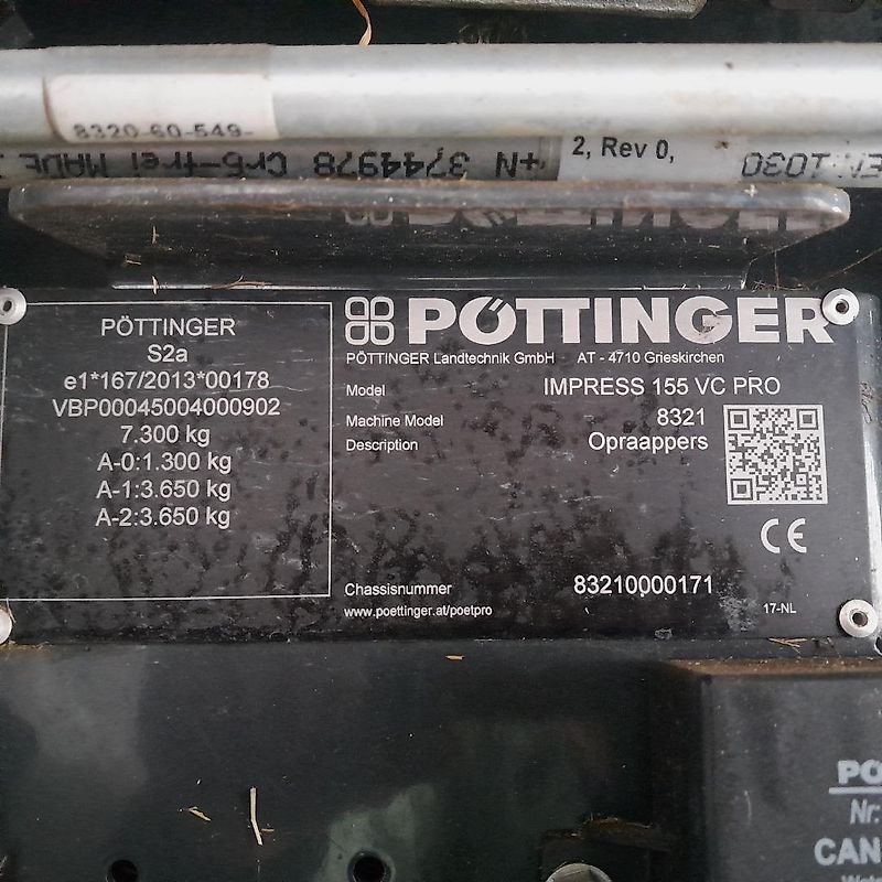 Pöttinger 155VC Pro