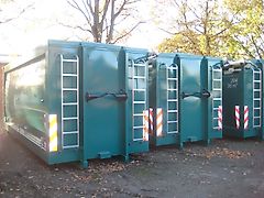 Hermann Ellermann Abrollcontainer L-CON 7 PRO mit Rollplane