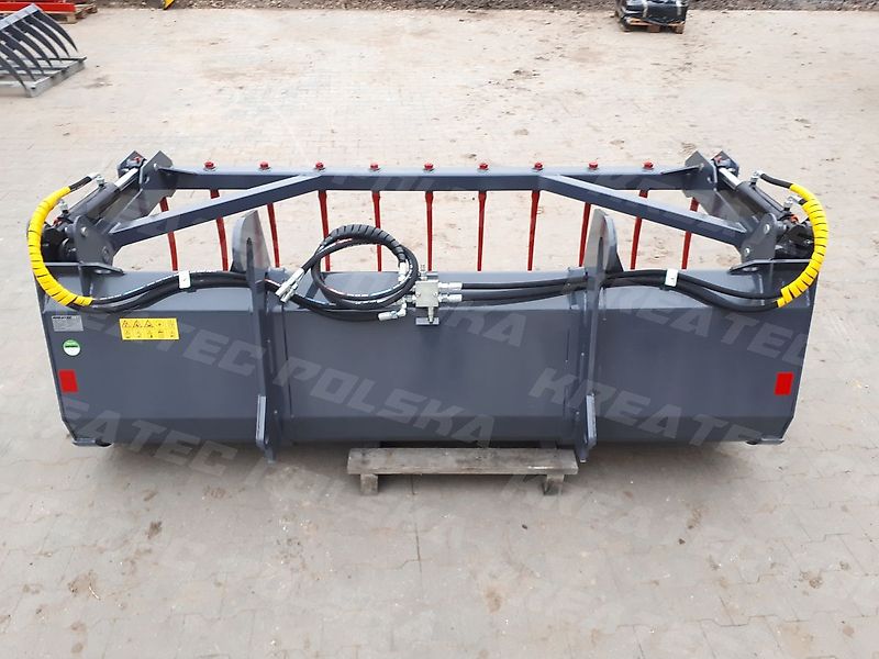 KREATEC Reißschaufel/ Krokoschaufel W2 mit FSDT Zinken und Hardox Schurfleiste