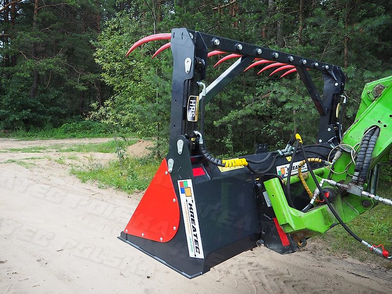 KREATEC Reißschaufel/ Krokoschaufel W2 mit FSDT Zinken und Hardox Schurfleiste