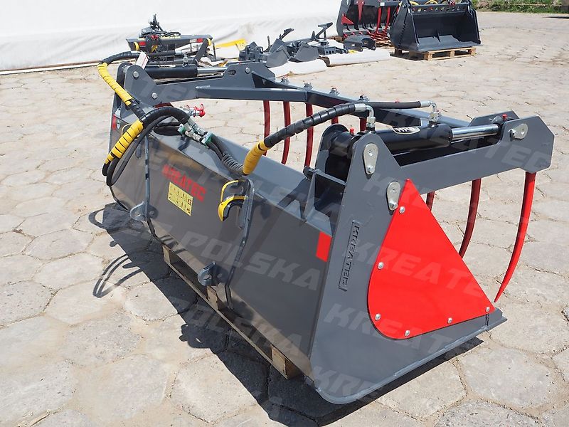 KREATEC Reißschaufel/ Krokoschaufel W2 mit FSDT Zinken und Hardox Schurfleiste