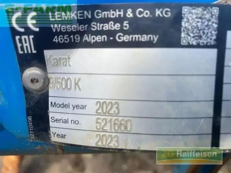 Lemken gebr. karat 9/500k
