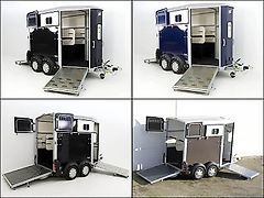 Ifor Williams Pferdeanhänger HB506|Frontausstieg