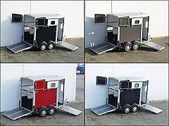 Ifor Williams Pferdeanhänger HB506|Frontausstieg|Klappenkombi
